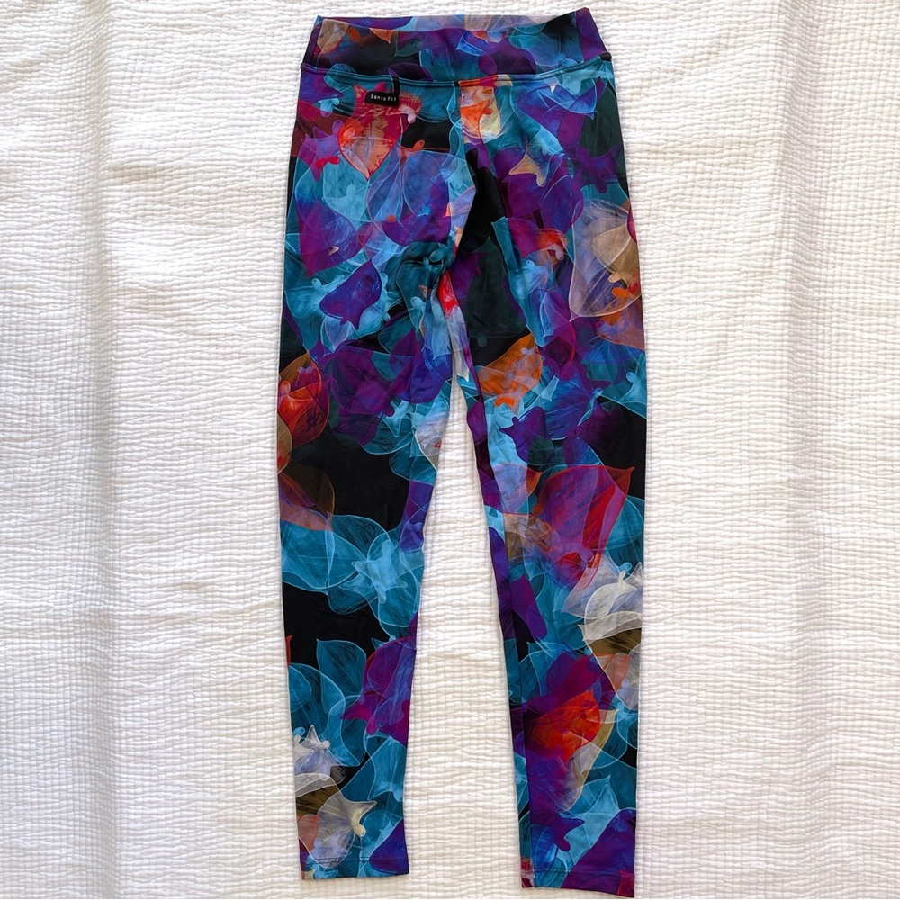 Santo Fit Brazilian Floral Yoga Pants